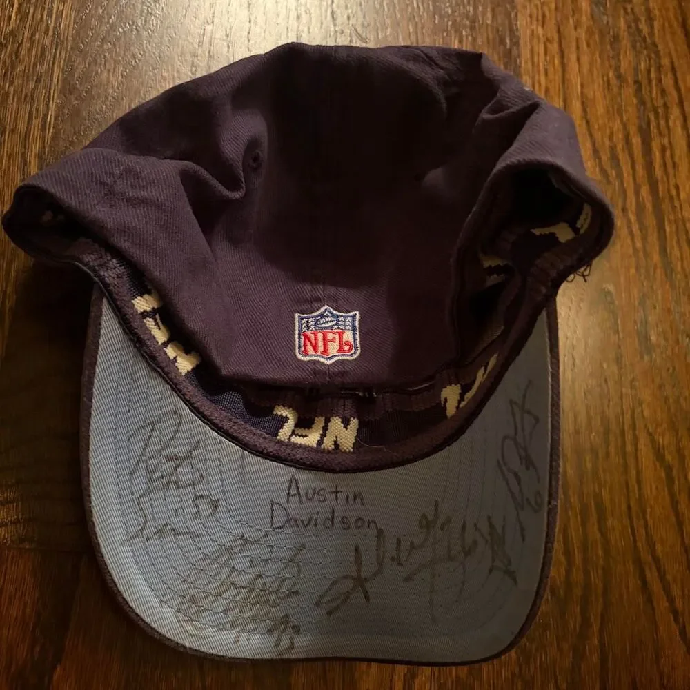 Nfl Men's Navy and Blue Hat